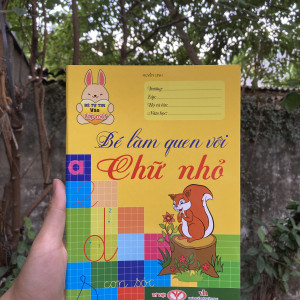 Bé tự tin vào lớp 1 - Bé làm quen với chữ nhỏ